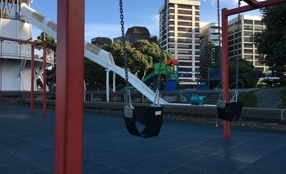 Менее половины горожан в мире живут рядом с парками, променадами и детскими площадками.